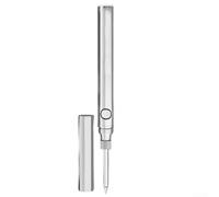 Kit de soldador, pluma de soldadura eléctrica pequeña reparación del hogar Juego de herramientas de soldadura para reparación de placa de circuito electrónico DIY (blanco)