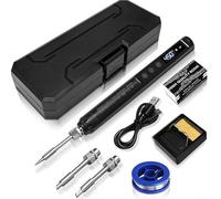 Kit de soldador USB-C, soldador inalámbrico portátil, para reparación electrónica, fabricación de joyas, proyectos de bricolaje (C)
