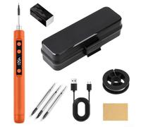 Kit de soldador USB diseñado para una activación rápida de 8 segundos y una salida de calor estable en trabajo de soldadura de campo o mesa (D)