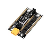 Kit de Soldadora Digital por Puntos GX591 de 12 V y 99 Velocidades para Batería de Litio 18650, Espesor de Soldadura de 0,1 A 0,2 mm