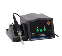 Kit de soldadura de aire caliente de 90 W con pantalla LCD, temperatura ajustable de 200 ℃ ~ 420 ℃, longitud del cable de mango de 105 cm, ideal para retrabajo y reparación SMD