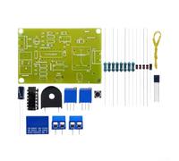 Kit de soldadura de bricolaje de enchufe de ahorro de energía automático con placa de circuito para aprendizaje de electrónica y práctica de soldadura, color verde, tamaño compacto