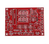 Kit de soldadura electrónica multifuncional, kit de construcción DIY para multímetro digital con medición de voltaje, corriente y temperatura, kit de aprendizaje para principiantes y educación, sin