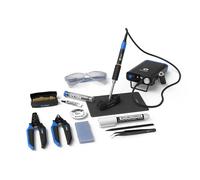 iFixit FixHub - Kit de herramientas de soldadura - Juego completo, calentamiento rápido portátil, pelacables, cortadores de descarga, soldadura sin plomo, férula, alfombrilla de trabajo