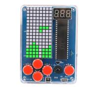 Kit de Soldadura para Consola de Juegos DIY Kit de Construcción Electrónica Consola de Juegos DIY Kit Portátil Juego de Práctica de Soldadura para Estudiantes Ciencia Educación Diversión (B)