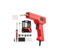Kit de Soldadura Plástica - DUOKU - Soldador de Doble Potencia - 100 W - 60 Grapas Calientes - Profesional