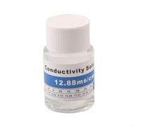 Kit de solución de calibración de medidor de pH, solución de calibración de tampón de pH de 25 ml con conductividad de 12,88 mS/cm para pH, salinidad, conductividad (12,88 ms/cm)