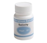 Kit de solución de calibración de medidor de pH, solución de calibración de tampón de pH de 25 ml para calibración de múltiples parámetros: conductividad (12,88 mS/cm), salinidad y ORP, agente tampón