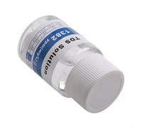 Kit de solución de calibración de medidor de pH, solución de calibración de tampón de pH de 25 ml para calibración de múltiples parámetros: conductividad (12,88 mS/cm), salinidad y ORP, agente tampón