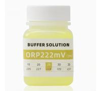 Kit de solución de calibración de pH 4.0/7.0/10.0 con almacenamiento ORP, juego de amortiguador de 50 ml para mantenimiento de sondas de acuario hidropónico de laboratorio (ORP222mv)