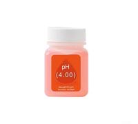 Kit de solución de calibración de pH (50 ml x 3) - 4.00, 7.00 y 10.01 soluciones tampón de pH + solución de almacenamiento ORP 222 mV KCl para laboratorio, hidroponía y F (4.0)