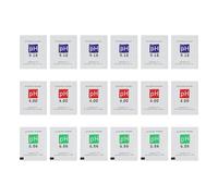 Kit de solución de calibración de pH en polvo con 4.01, 6.86, 9.18 puntos de pH para probadores electrónicos de pH, paquete de 15