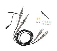 Kit de sonda de osciloscopio 2PC 100MHz BNC sondas para pruebas avanzadas del analizador con confiabilidad mejorada