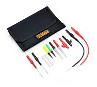 Kit de sonda de prueba trasera, sonda trasera, pruebas de diagnóstico, kit de cables de prueba automotriz para solución de problemas eléctricos (ZIBOO 804)