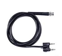 Kit de Sondas Osciloscopio BNC Macho Kit de Sondas Osciloscopio | Conector BNC macho, doble banana 4mm, níquel chapado, para ideal osciloscopios, generadores señal