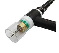 Kit de soplete de soldadura TIG de 8 piezas para WP-17/18/26, compatible con lente de gas Stubby #12, taza de vidrio resistente al calor, incluye cuerpo de pinzas, pinzas, juntas tóricas y aisladores