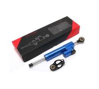Kit De Soporte Conversión Amortiguador Dirección Estabilizador Ajustable Universal Para Accesorios Motocicleta Estabilizador Volante(BLUE)