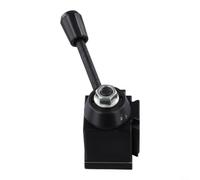 Kit de soporte de cambio rápido tipo 250 para torno, juego de postes estilo cuña compatible con Aloris para Dorian, para accesorios de perforación de torneado CNC, acero (250-000)