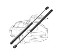 Kit de Soporte de elevación para portón Trasero Kit de Soporte de elevación | para BMW 318i 318iS 323i 325i 328i M3 E36 Without Spoiler 1991-1999(OEM:51241960862)-29.3cm, Resorte Gas Portón Trasero