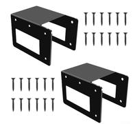 Kit de soporte de estante de leña resistente, tamaño ajustable para soluciones de almacenamiento de troncos personalizadas en varios ajustes