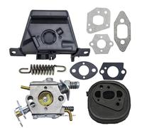 Kit de soporte de filtro de aire del colector de admisión de carburador for motosierra MCCULLOCH MAC CAT 335 435 440 for pieza de repuesto de carburador Walbro