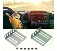 Kit de soporte de instalación de radio de coche universal 2 DIN, accesorios de montaje MP5, soporte