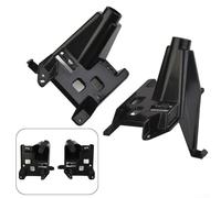 Kit de soporte de luz trasera para Jeep para Wrangler para JL 2018 2019 Material ABS Luz trasera Soporte de montaje y posicionamiento