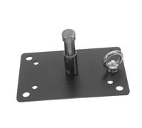 Kit de Soporte de Montaje de Acero Inoxidable de Luz para Estudios | Placa de Cubierta Negra, Uso Versátil en Cine E Iluminación Profesional, Incluye Tornillos y Ahorro de Espacio