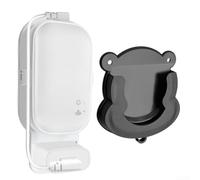 Kit de soporte de montaje en pared para exteriores de 4ª generación, soporte de cámara exterior con soportes colgantes, tornillos autorroscantes, anclajes de goma para uso con múltiples modelos de