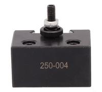 Kit de soporte de poste de herramientas de cambio rápido para herramientas de torno con acero endurecido y compatibilidad con reemplazos de torreta cuadrada para torneado y perforación (250-004)