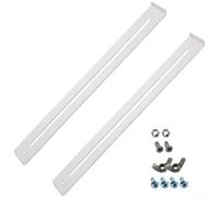 Kit de soporte de refuerzo de cajón compatible con cajones de 14 a 24 pulgadas con espacio de montaje ajustable y juego completo de herramientas (1 x 2+2+*2+*2+*4)