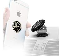 Kit de soporte de teléfono magnético 100% universal para el salpicadero del coche con dos discos y placa de Wuteku, para iPhone X, 8 y 7, Samsung Galaxy S8 y S7