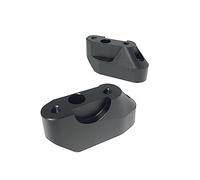 Kit de Soporte Elevador de Manillar Accesorios de Motocicleta para R1200RS 2015 2016 2017 2018 2019 2020 Accesorios Tubo dirección(Negro)