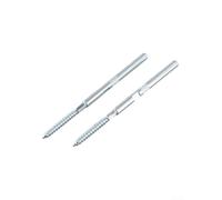 Kit de soporte flotante oculto de 2 piezas con pasadores de montaje en pared de metal de 8 mm x 100 mm para estantes, chimeneas, arte de pared y bordes de fuego