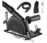 Kit de Soporte para Amoladora Angular, Accesorios para Amoladora Angular con Ángulo Ajustable y Profundidad de Corte de 0-40 mm(Negro)