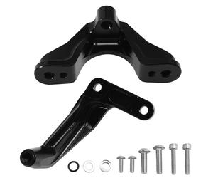 Kit de soporte para amortiguador de dirección de motocicleta y soporte de montaje del estabilizador