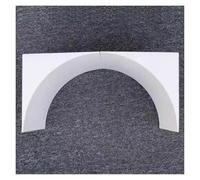 Kit de soporte para arco de globos， Kit de arco for puerta DIY, paquete espuma EPS 2 tamaños múltiples blancos(12x24x24cm (4.7x9.4x9.4"))