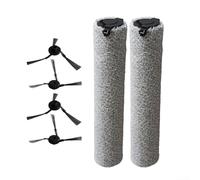 Kit de soporte para Dreame Aqua10 Ultra con 2 rodillos de fregona eficientes y 4 cepillos laterales adaptables para una limpieza constante del suelo