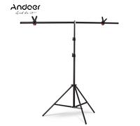 Kit de soporte para fondo en forma de T de aleación de aluminio de 1,5 x 2 m