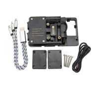 Kit De Soporte Placa Navegación Teléfono Inteligente GPS Motocicleta Adaptable para Tiger 800 XCX XRX 2015 2016 2017 Titular teléfono(Color4)