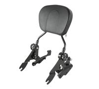 Kit de Soporte Respaldo y Anclaje 4 Puntos Compatible with Motocicleta Compatible con Harle Touring Road King Glide Street 2009-2013 2012(Black)