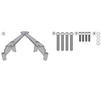 Kit De Soporte Trasero GIVI SR1190 Para Maletero Monolock Honda PCX 125-150