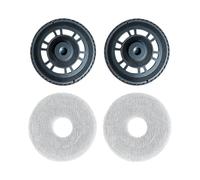 Kit de soporte y almohadilla for fregona Original, 4 Uds., Compatible con Mova E40 Ultra, piezas
