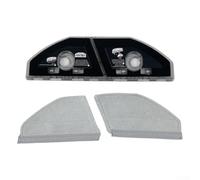 Kit de soporte y almohadillas de repuesto para robot aspirador EVE Max, 1 marco de fregona con 2 paños de microfibra, compatible con modelo negro