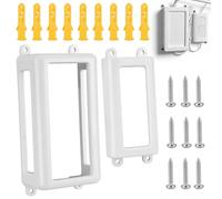 Kit de soportes de montaje para caja de control de luz Govee H705/H706 y adaptador para luces Govee Pro para exteriores, juego de soportes de controlador de fuente de alimentación