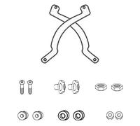 Kit De Soportes Para Parabrisas Givi 330DT Para BMW R1200 GS 2004 2005 2006 2007