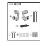 Kit De Soportes Para Parabrisas GIVI D5130KIT Específico Para BMW C400 X