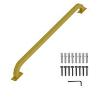 Kit de Soportes para pasamanos de Escalera. 1 m, 1,5 m, 2 m, 2,5 m y 3 m. Pasamanos de Pared de Metal, Barra de Agarre Antideslizante, Barra de Soporte para pasamanos, para Interiores y exte