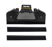 Kit de succión de repuesto con boquilla estrecha de 170 mm para Kärcher WV2, WV5 Plus/Premium, sin rayas, limpieza de ventanas en esquinas y superficies estrechas (1 boquilla + 2 labios) (negro)