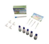 Kit de suelo de 10 ml con NPK y medición de pH para jardinería, agricultura y cuidado de plantas, incluye tubos y reactivos